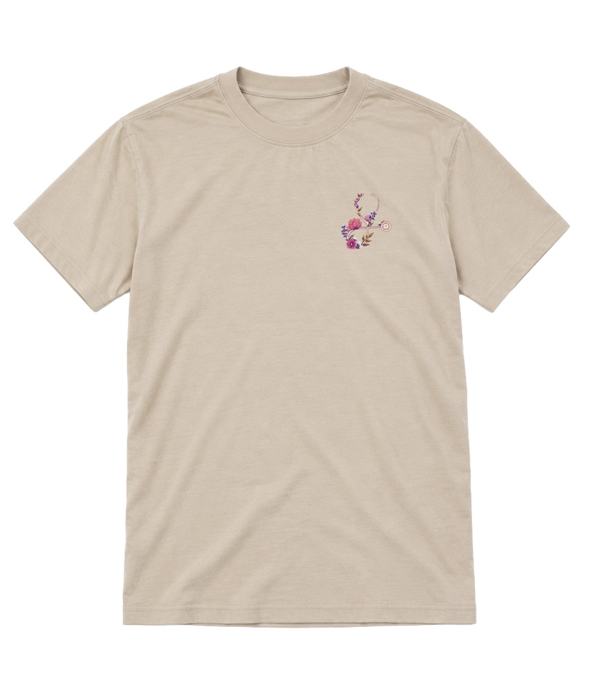 Floral Sketch - Elevated Shift Tee