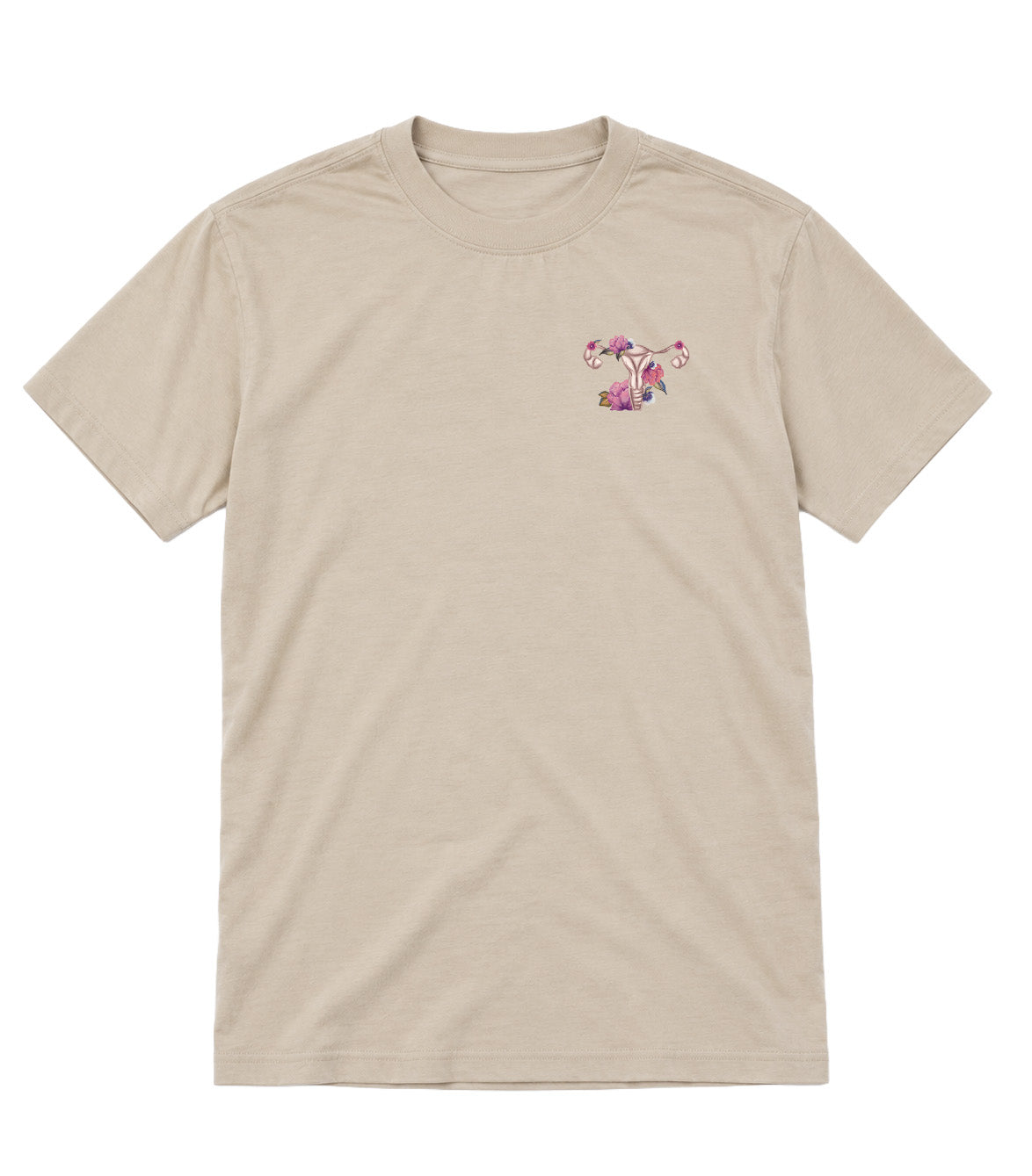 Floral Sketch - Elevated Shift Tee