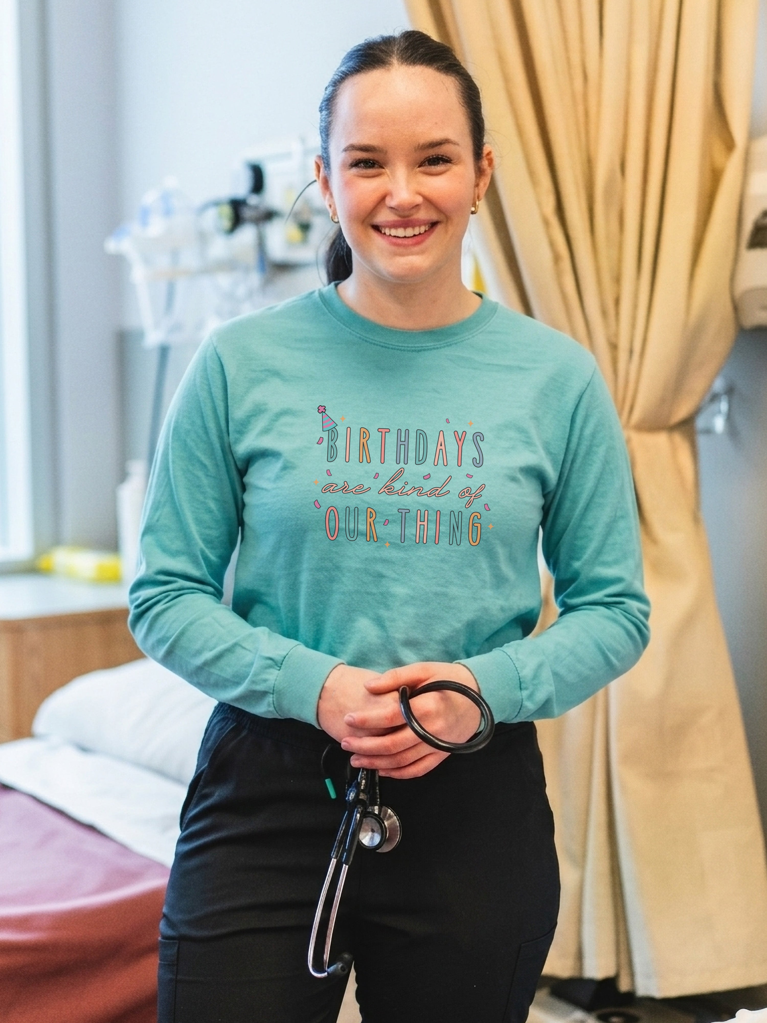 Family Maternity Place Unit 76 South Health Campus - Round 7 - Heritage Long Sleeve Shirt