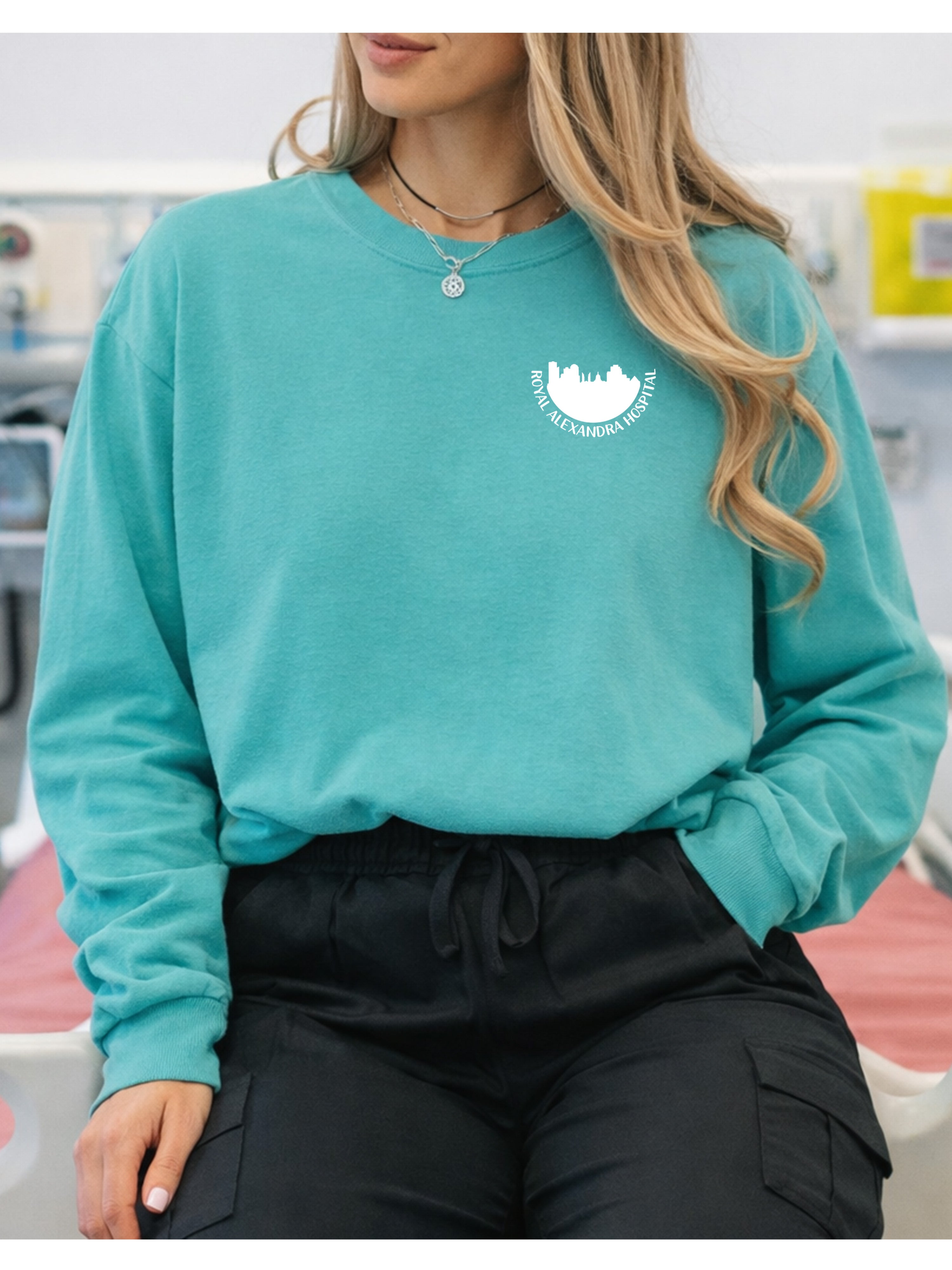Royal Alexandra Hospital 6 East Pulmonary - Heritage Long Sleeve Shirt