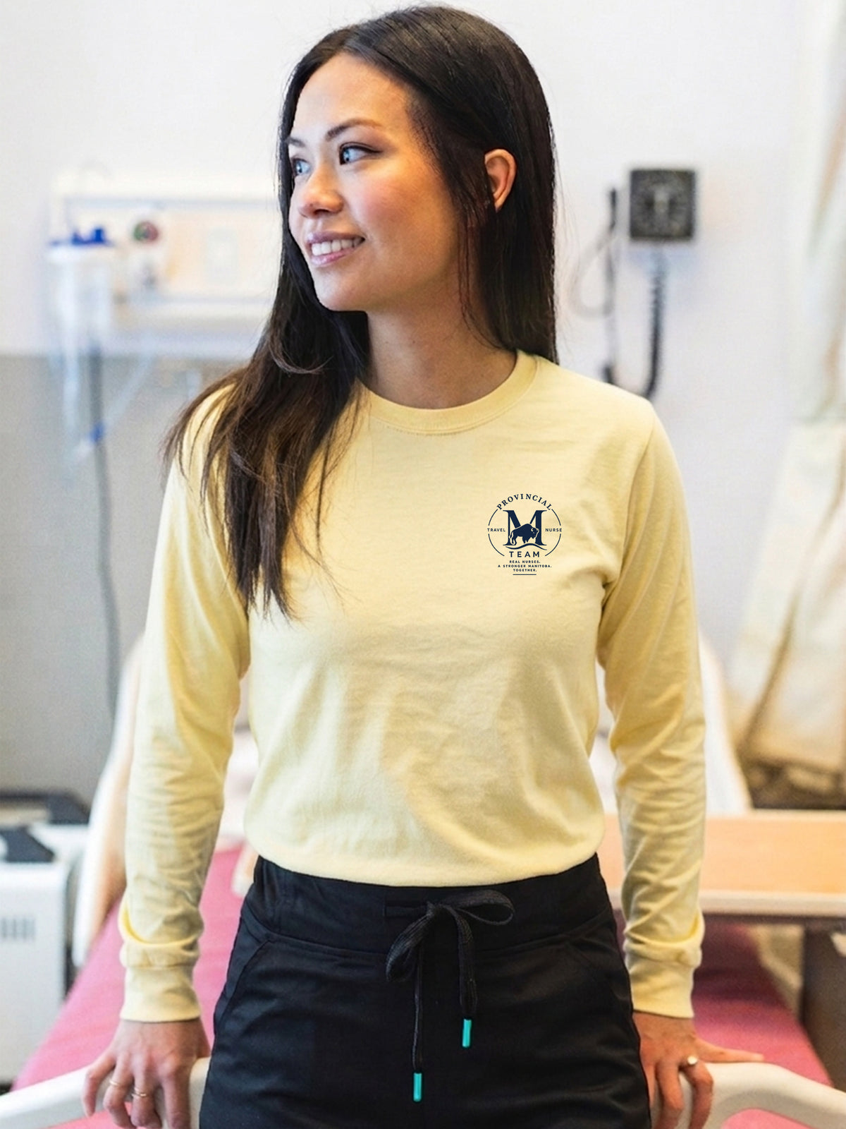 Provincial Travel Nurse Team - Heritage Long Sleeve Shirt