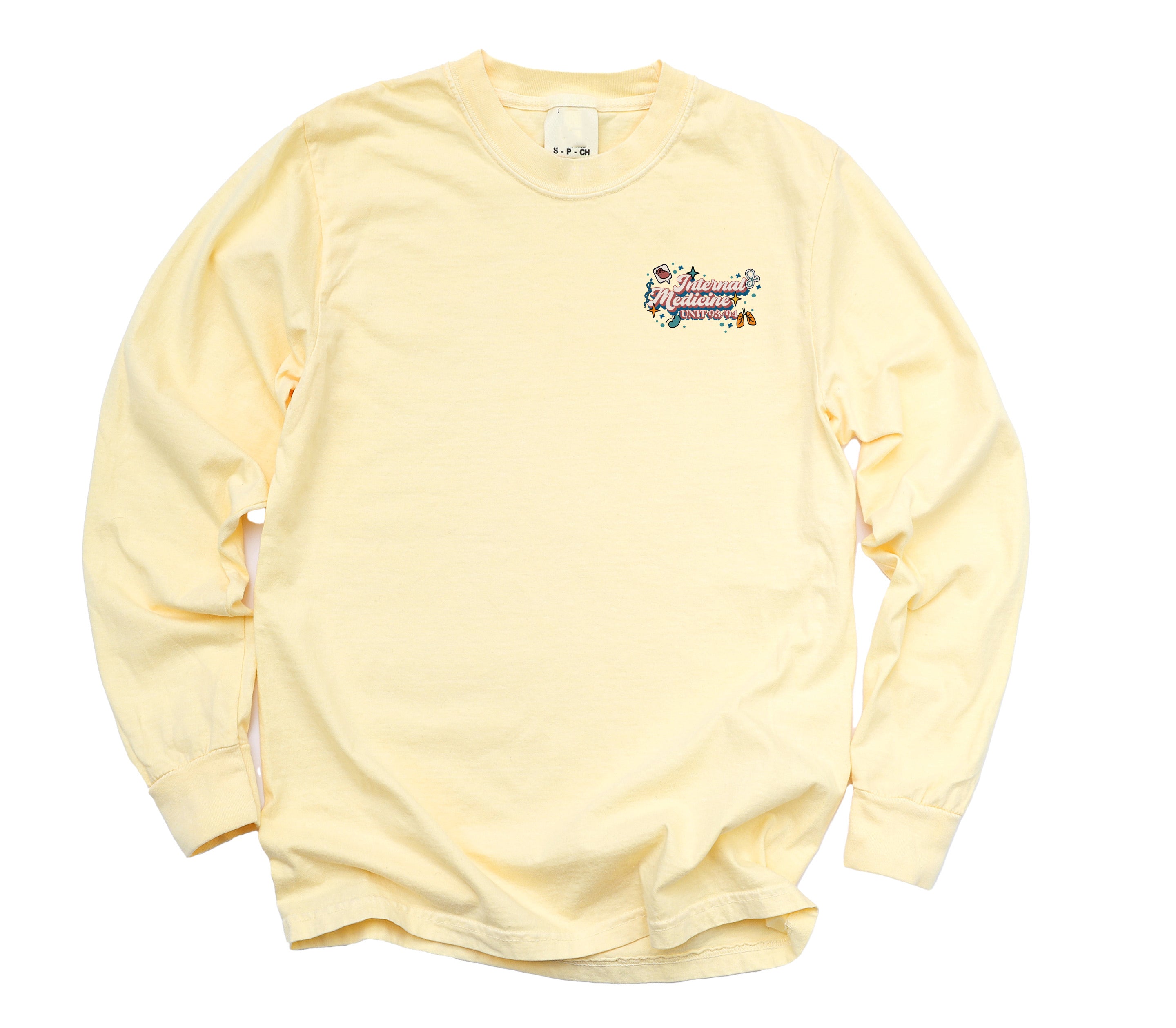 Rockyview General Hospital - Unit 93/94 - Internal Medicine & Pulmonology - Heritage Long Sleeve Shirt