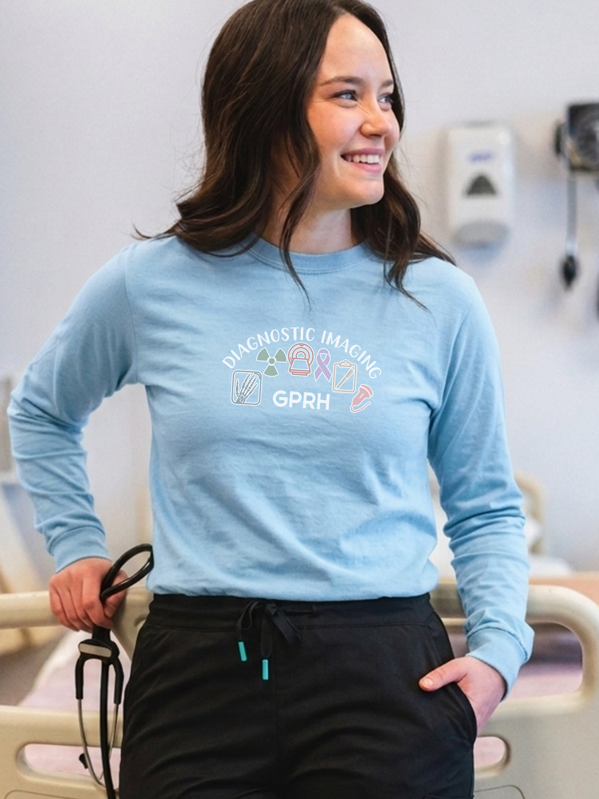 Grande Prairie Regional Hospital Diagnostic Imaging - Heritage Long Sleeve Shirt