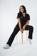 The Mama Coach - Rosa Scrub Top - Lubdub Apparel