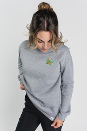 Botanical Anatomy - Pocketed Crew Sweatshirt