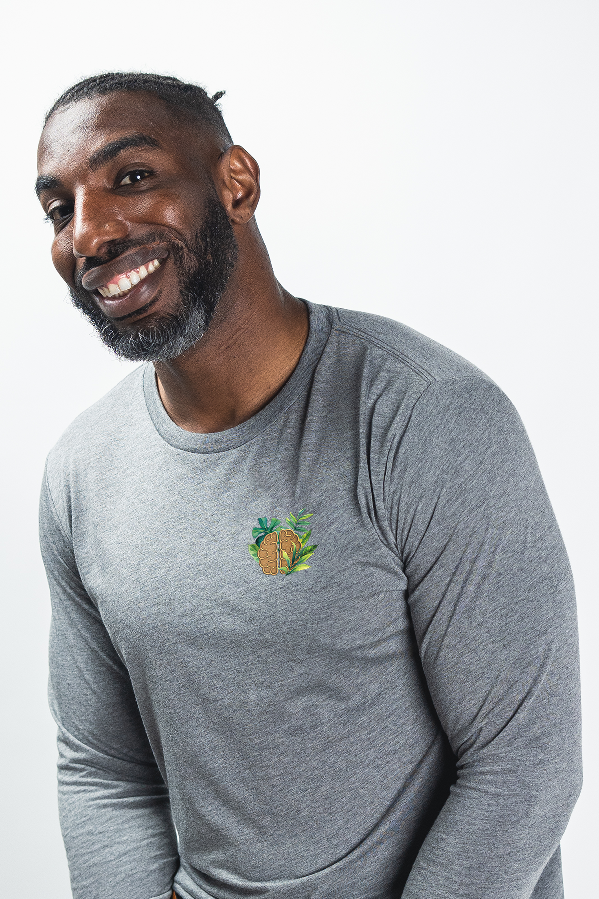 Botanical Anatomy - Classic Long Sleeve Shirt - Lubdub Apparel