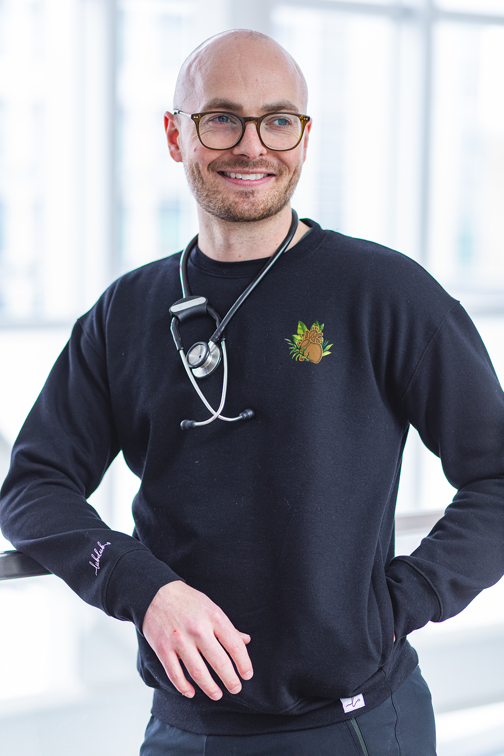 Botanical Anatomy - Pocketed Crew Sweatshirt