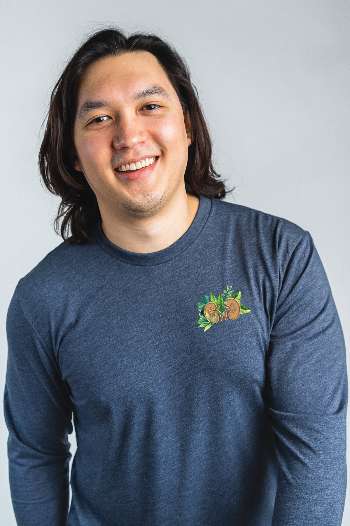 Botanical Anatomy - Classic Long Sleeve Shirt - Lubdub Apparel