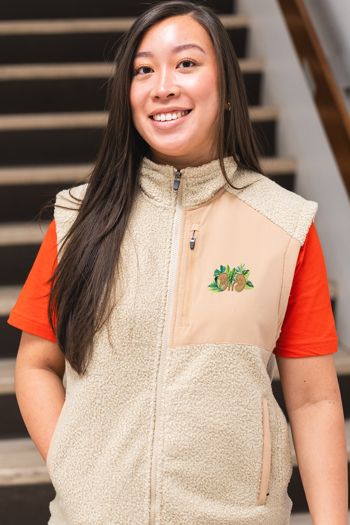 Botanical Anatomy - Code Cozy Vest - Lubdub Apparel