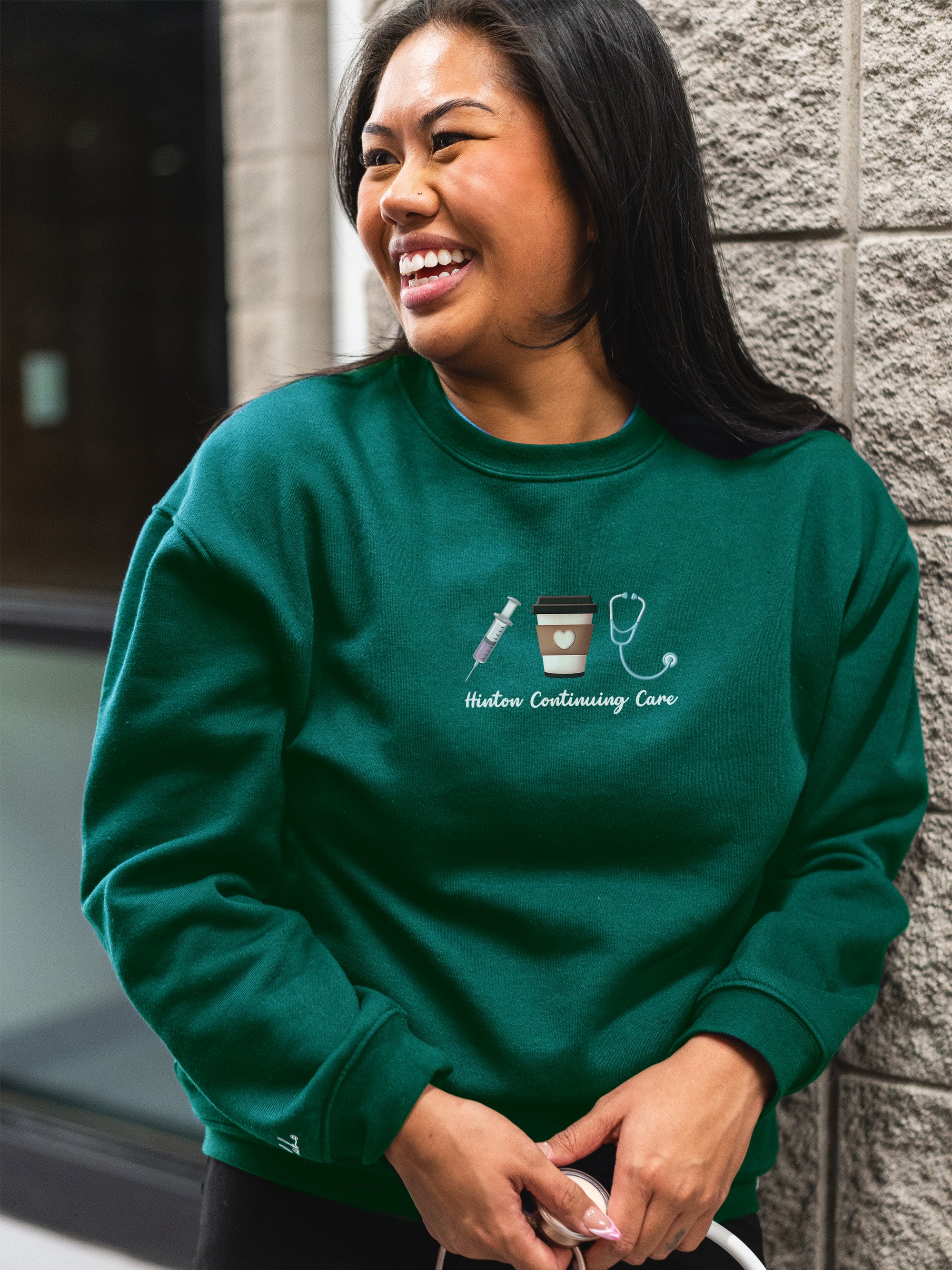 Hinton Continuing Care - Round 2 - UltraSoft Pocketed Sweatshirt