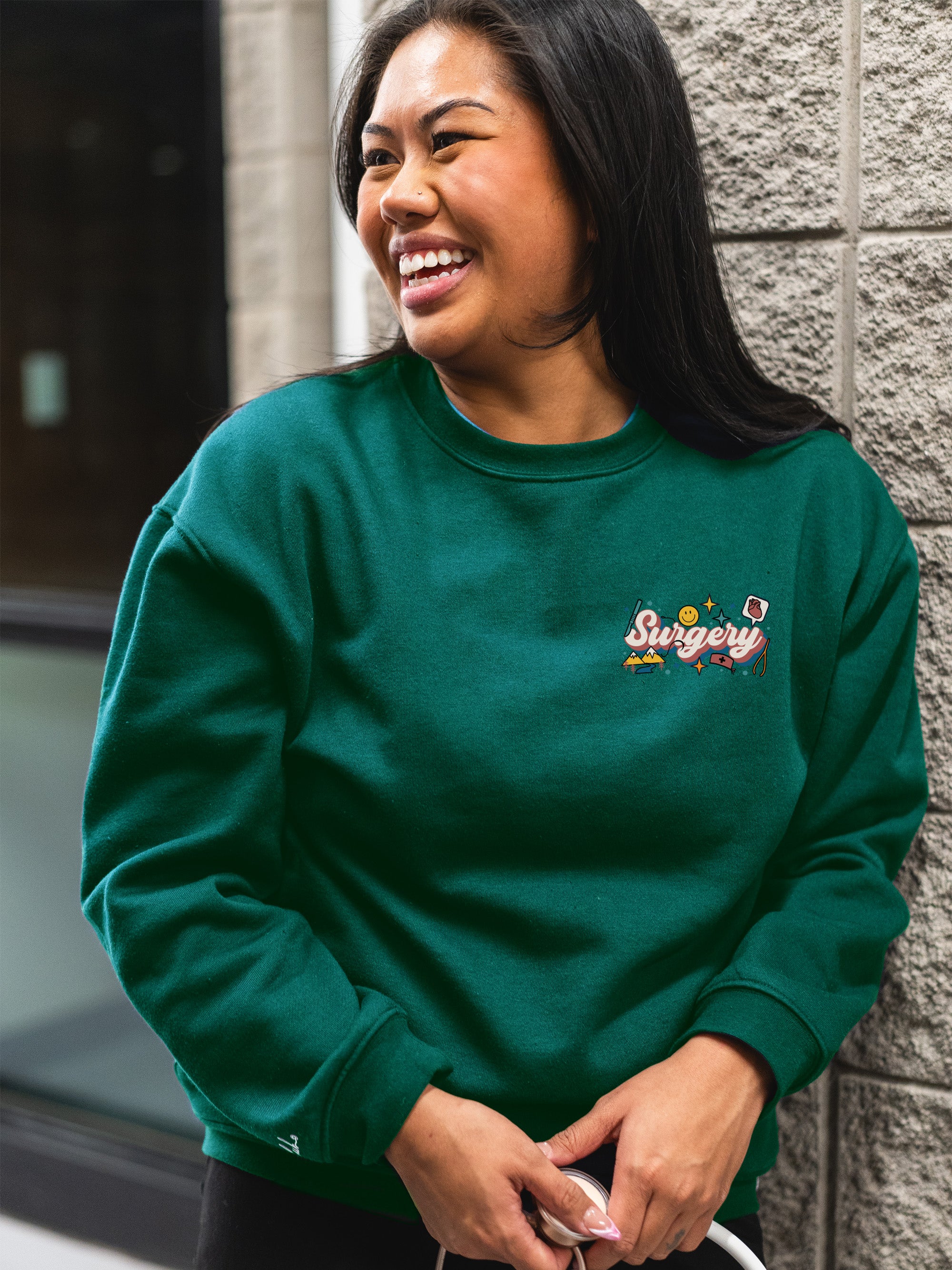 University Hospital of Northern British Columbia - Round 6 - UltraSoft Pocketed Sweatshirt