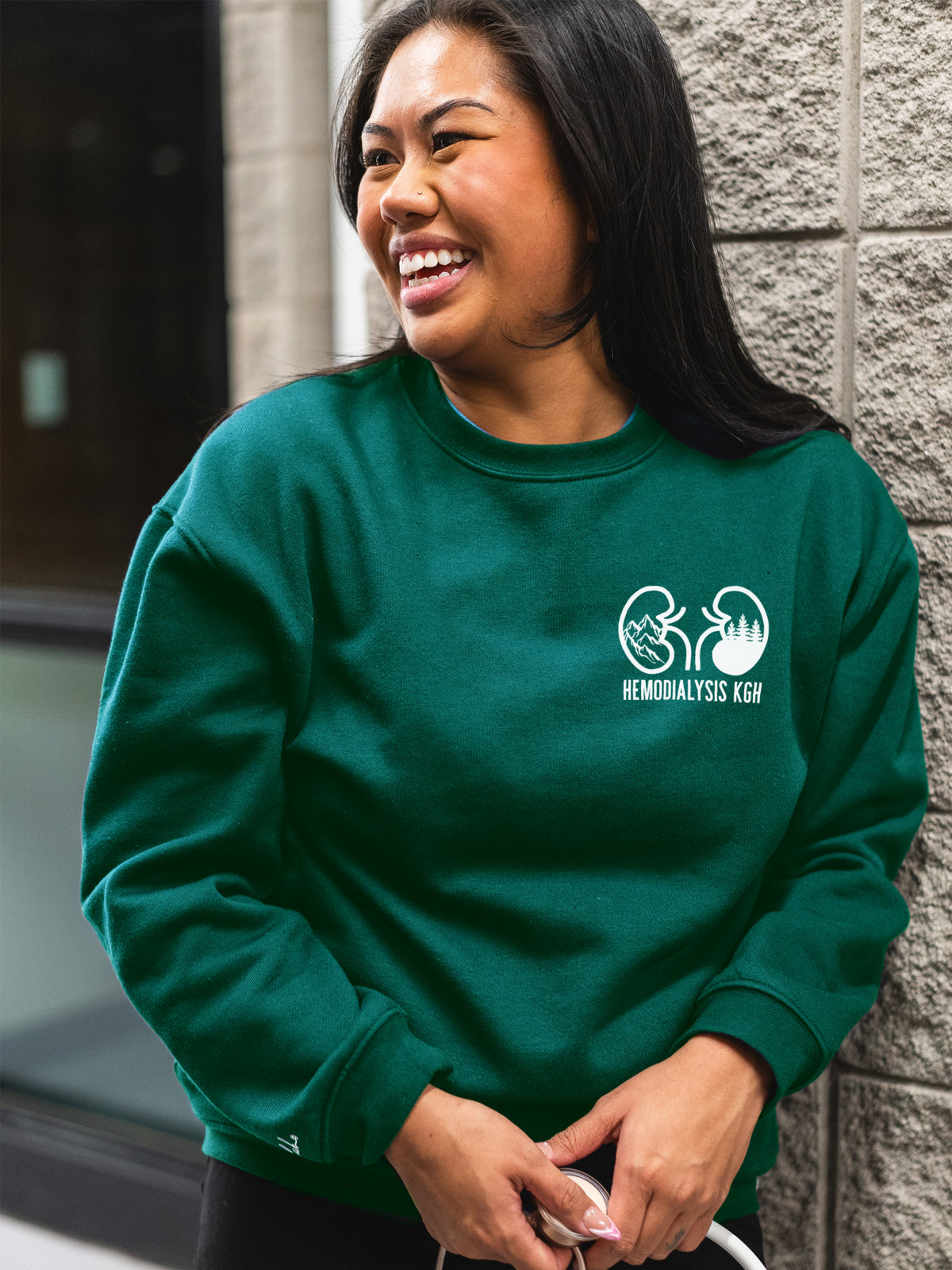 Kelowna General Hospital - Hemodialysis Unit - UltraSoft Pocketed Sweatshirt