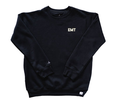 EMT Creds - Pocketed Crew Sweatshirt