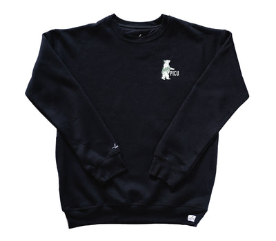 PICU Starry Bear - Pocketed Crew Sweatshirt