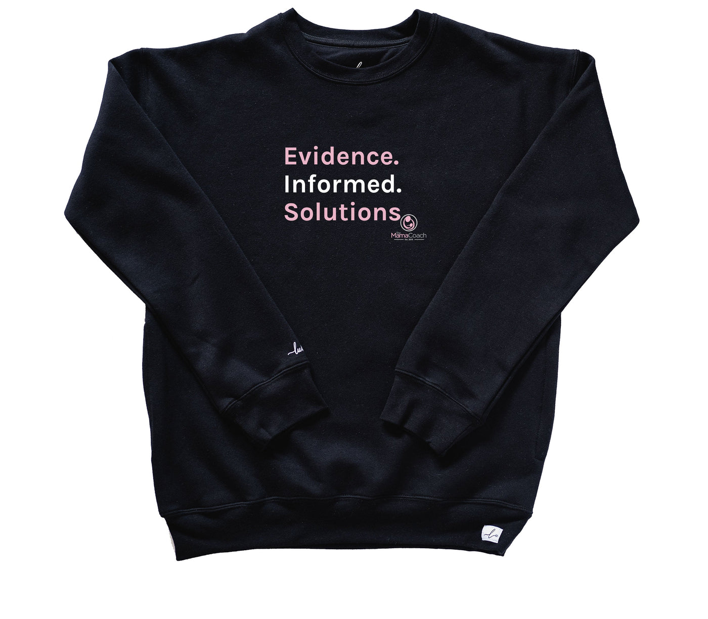 The Mama Coach - Pocketed Crew Sweatshirt
