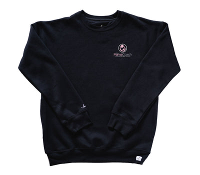 The Mama Coach - Pocketed Crew Sweatshirt