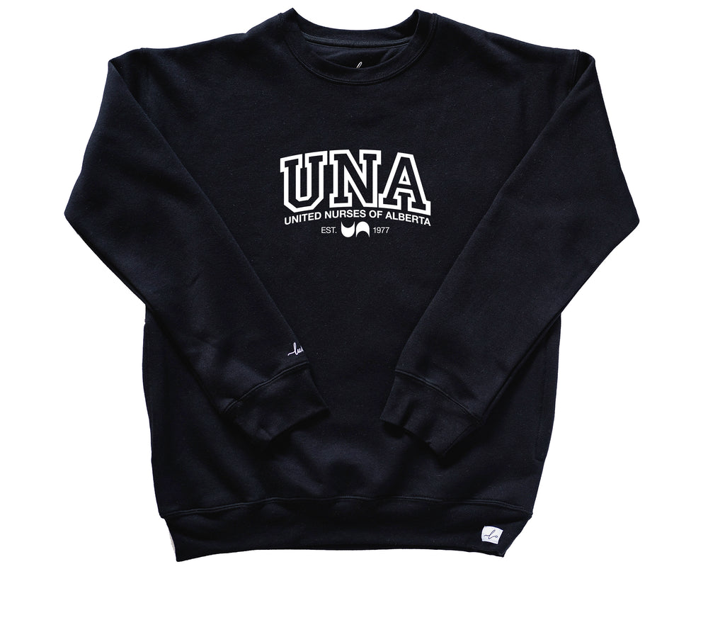 UNA Varsity  - Pocketed Crew Sweatshirt