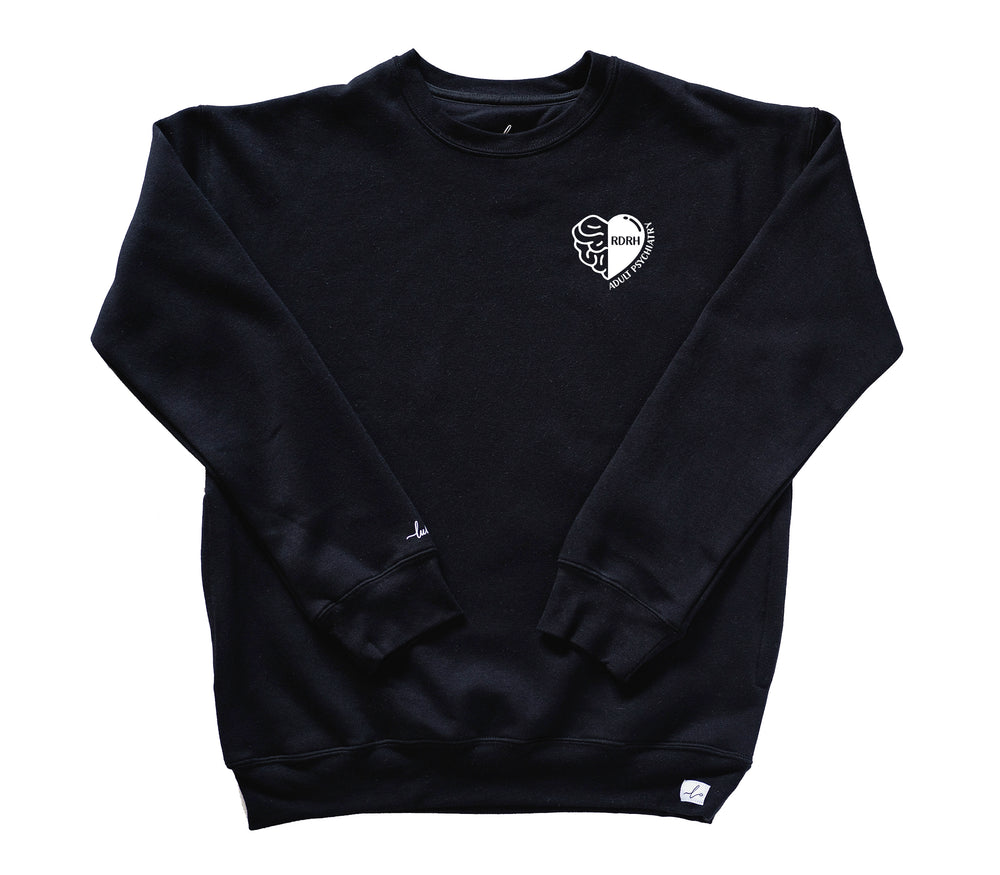 Red Deer Regional Hospital Unit 34/36 Mental Health and Addictions - Round 2 - Pocketed Crew Sweatshirt
