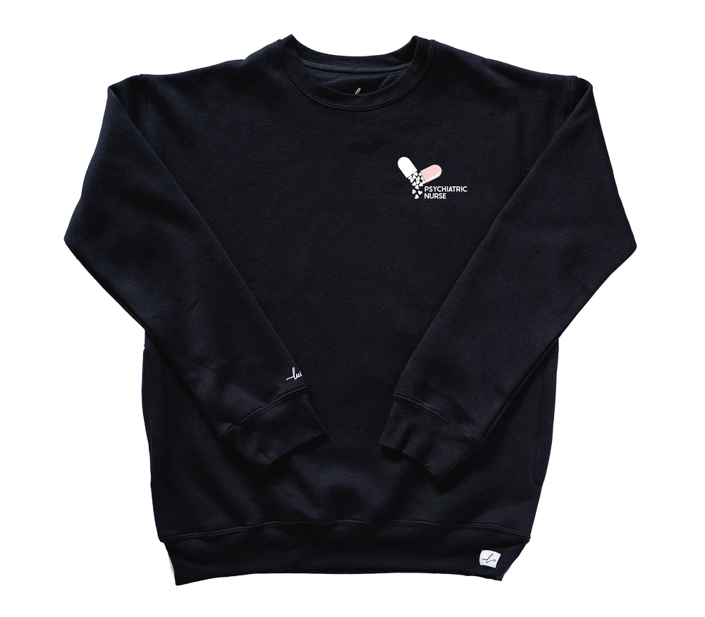SaskPoly Psych Nursing Students - Round 2 - Pocketed Crew Sweatshirt