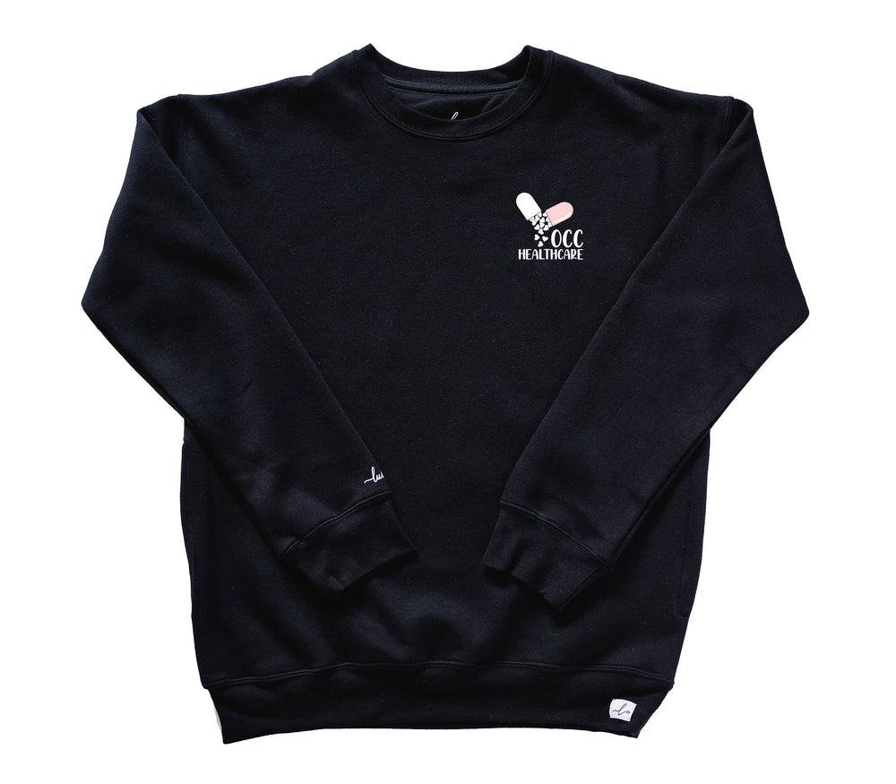 Okanagan Correctional Centre Healthcare - Pocketed Crew Sweatshirt