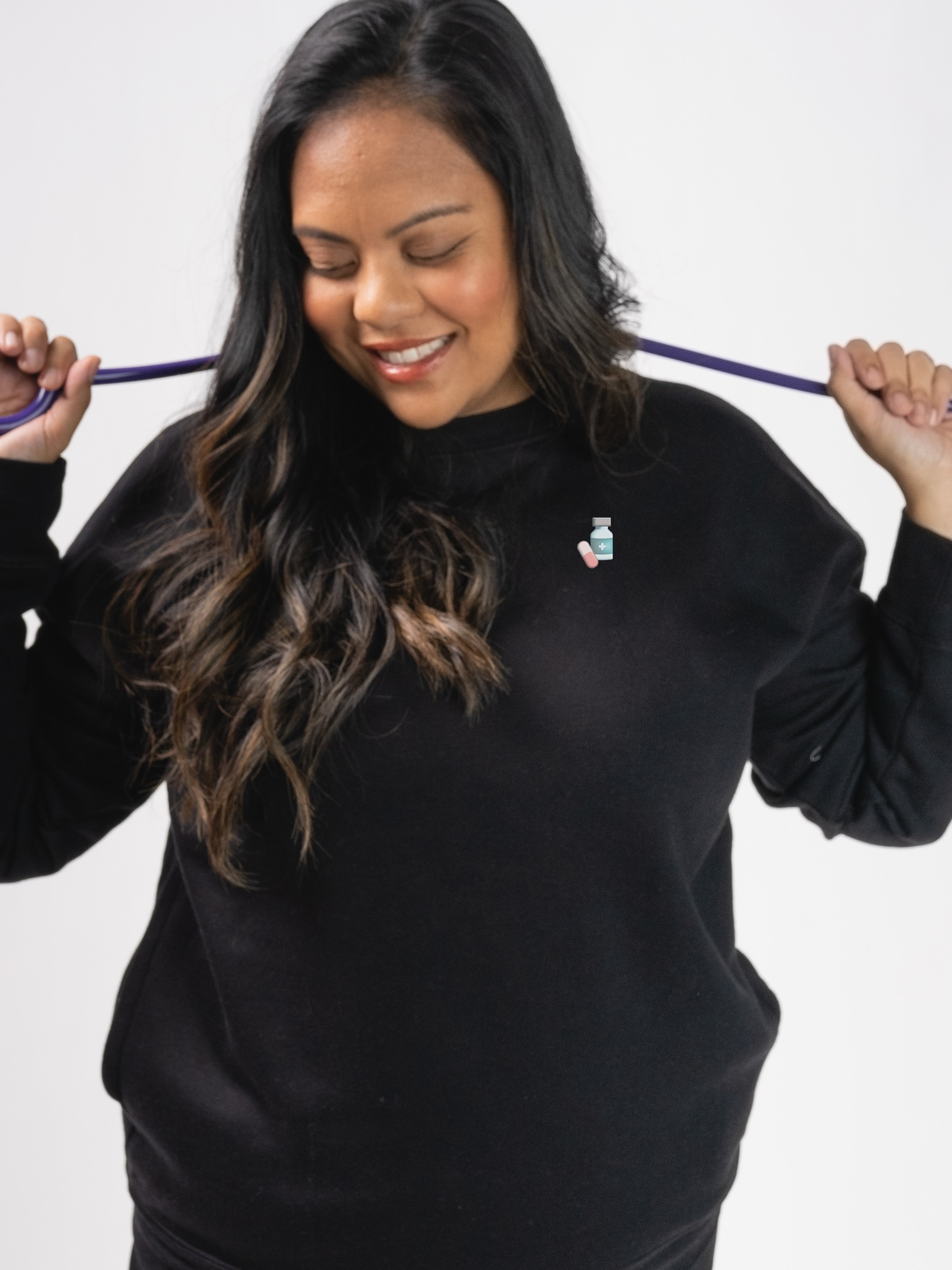 Emblem - UltraSoft Pocketed Sweatshirt