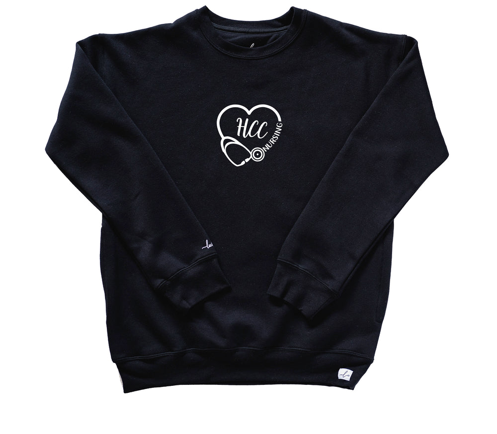 Hinton Continuing Care - Pocketed Crew Sweatshirt