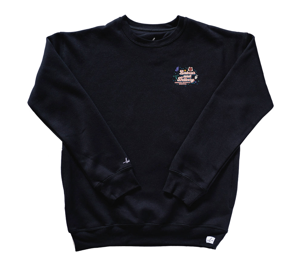 Chinook Regional Hospital Lethbridge - Pocketed Crew Sweatshirt