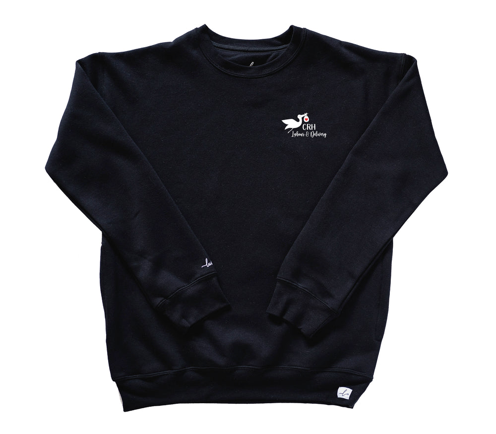 Chinook Regional Hospital Lethbridge - Pocketed Crew Sweatshirt