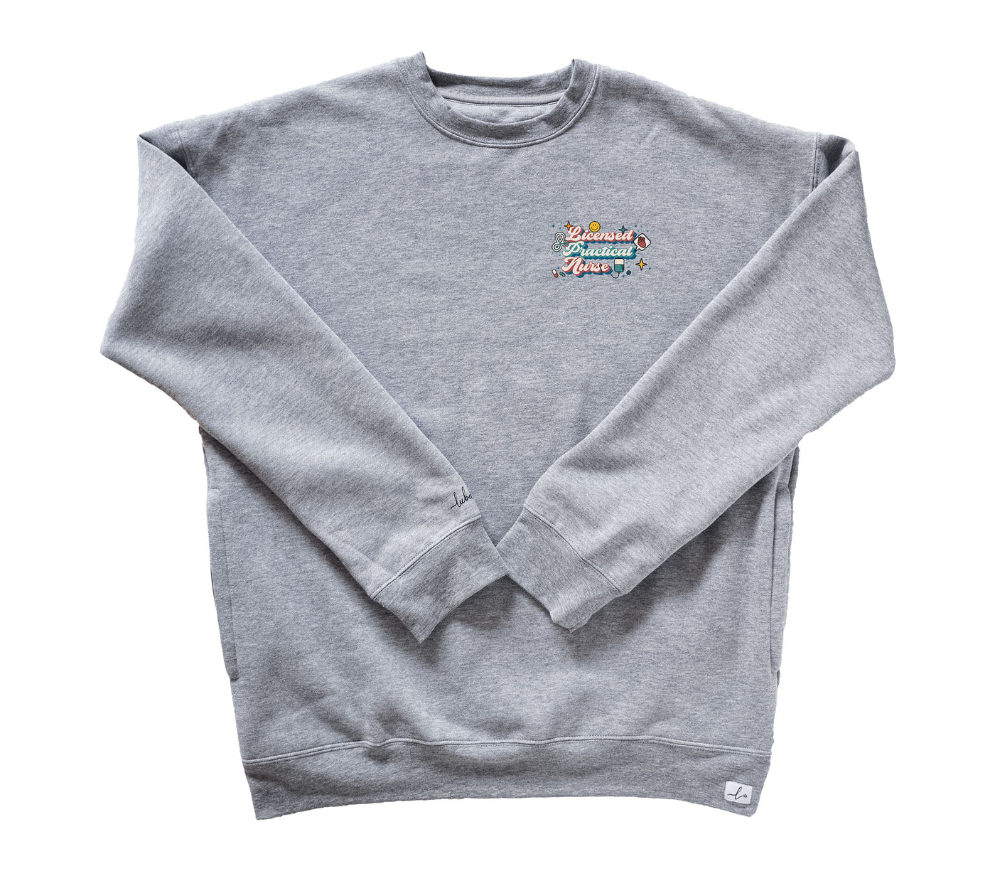 LPN Retro - Pocketed Crew Sweatshirt