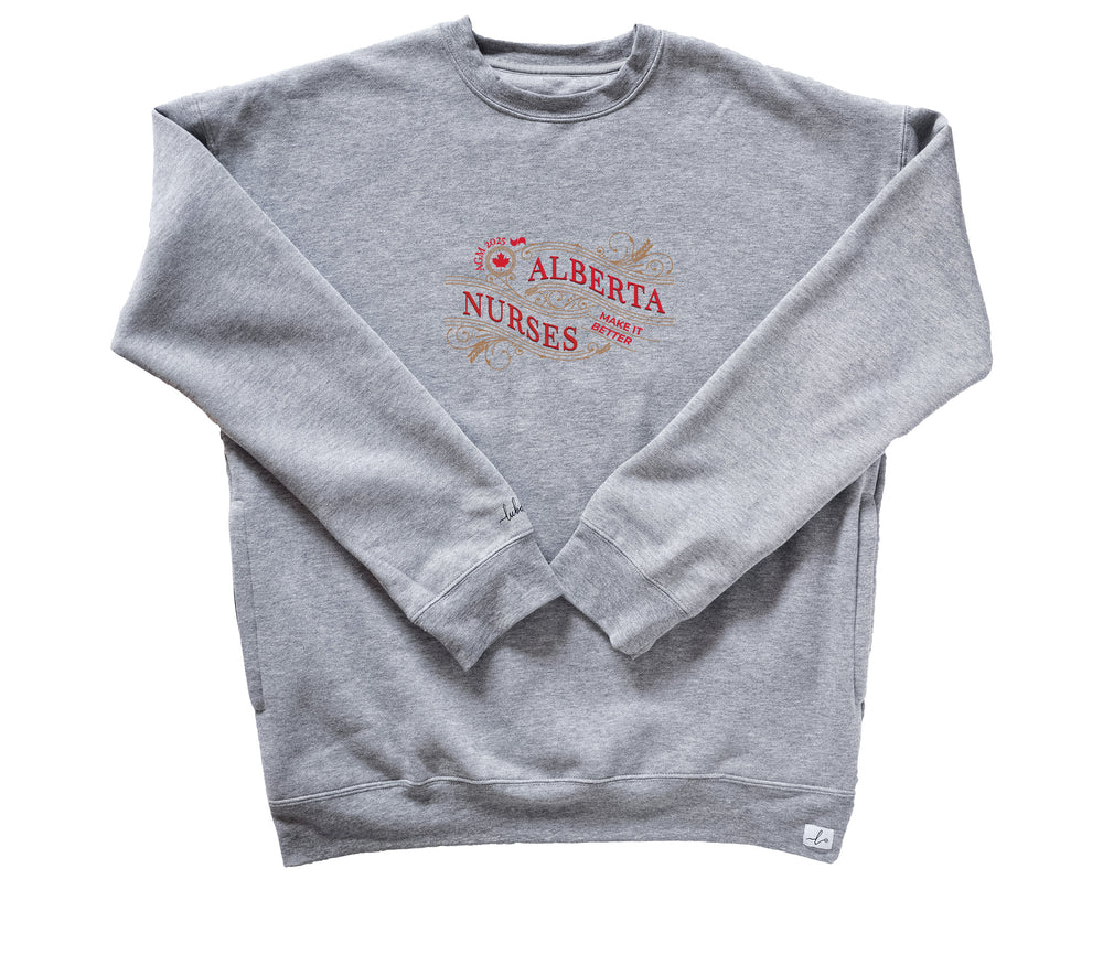 AGM 2025 Logo - Pocketed Crew Sweatshirt
