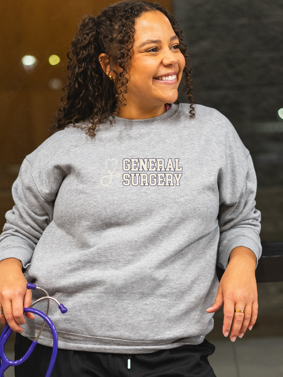 SickKids 5B General Surgery - UltraSoft Pocketed Sweatshirt
