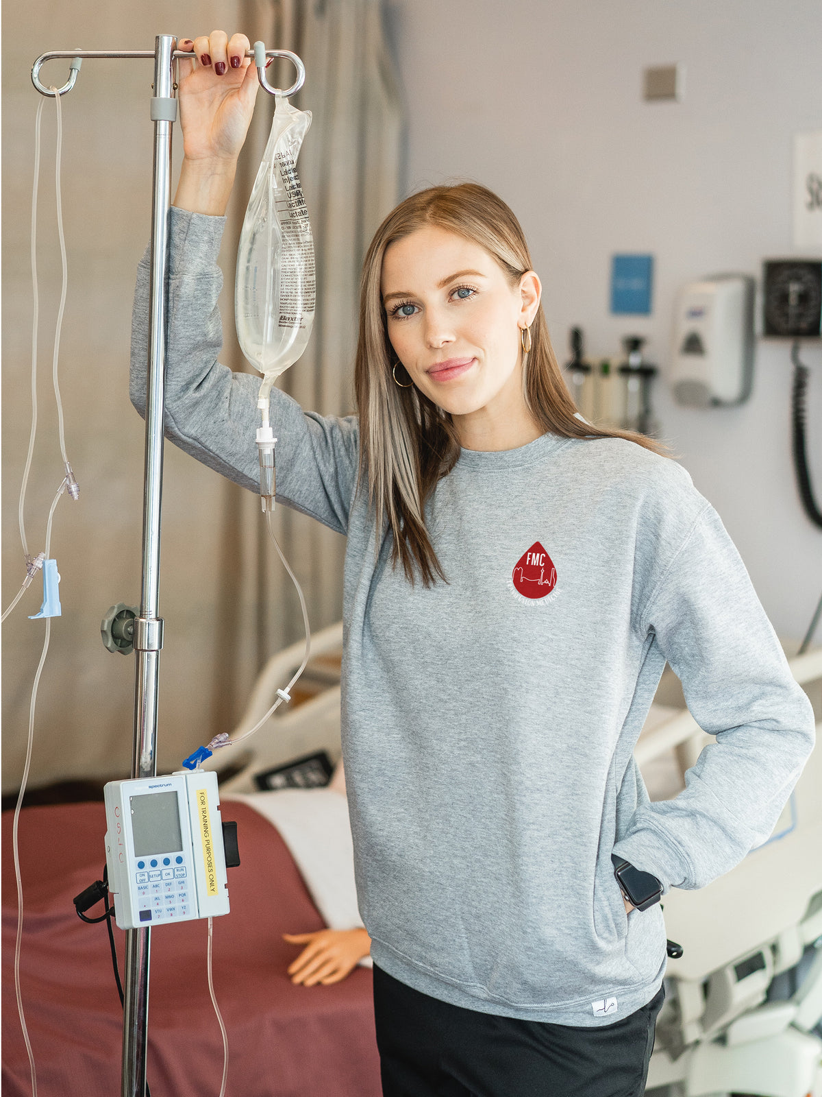 Foothills Medical Centre Transfusion Medicine - UltraSoft Pocketed Sweatshirt