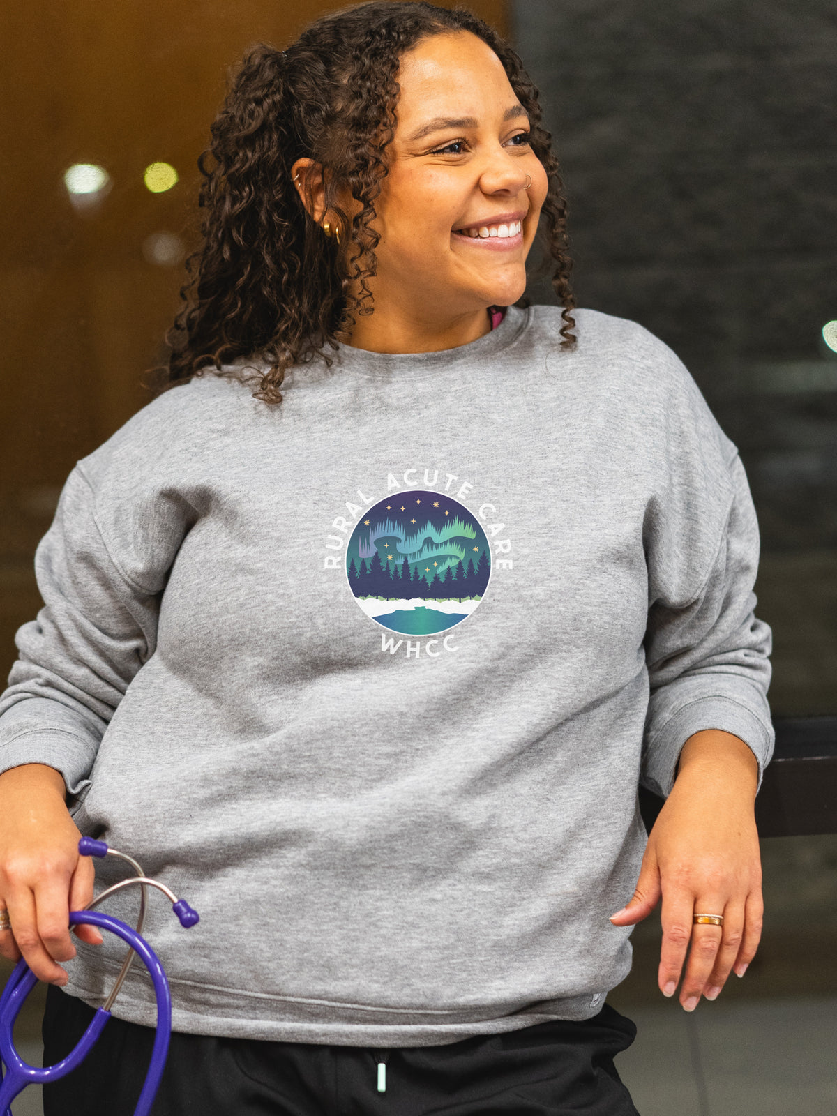 Whitecourt Hospital - Acute Care - Round 2 - UltraSoft Pocketed Sweatshirt