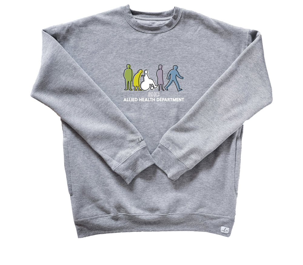South Health Campus Allied Health - Round 2 - Pocketed Crew Sweatshirt