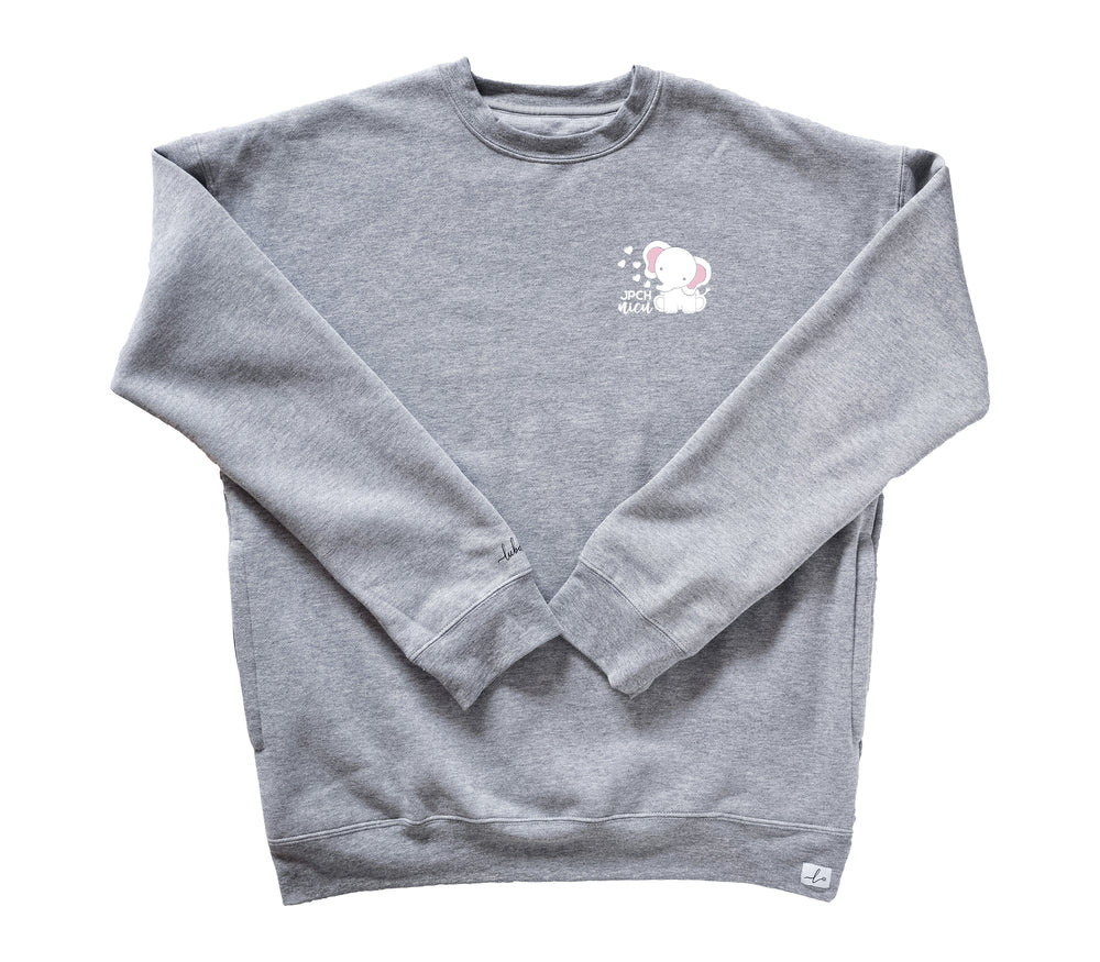 Jim Pattison Children’s Hospital NICU - Round 8 - Pocketed Crew Sweatshirt