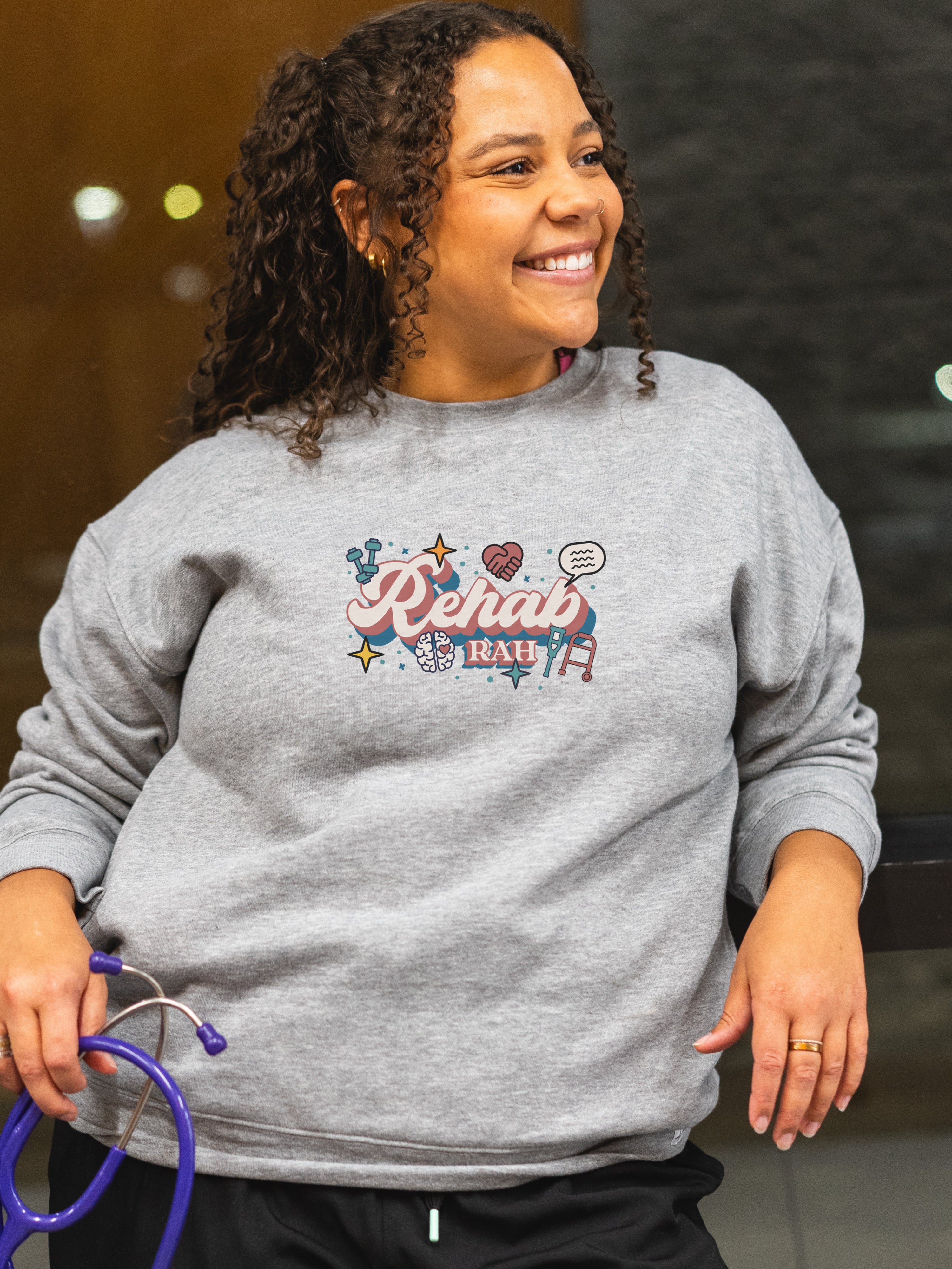 Royal Alexandra Hospital Rehabilitation Services - UltraSoft Pocketed Sweatshirt