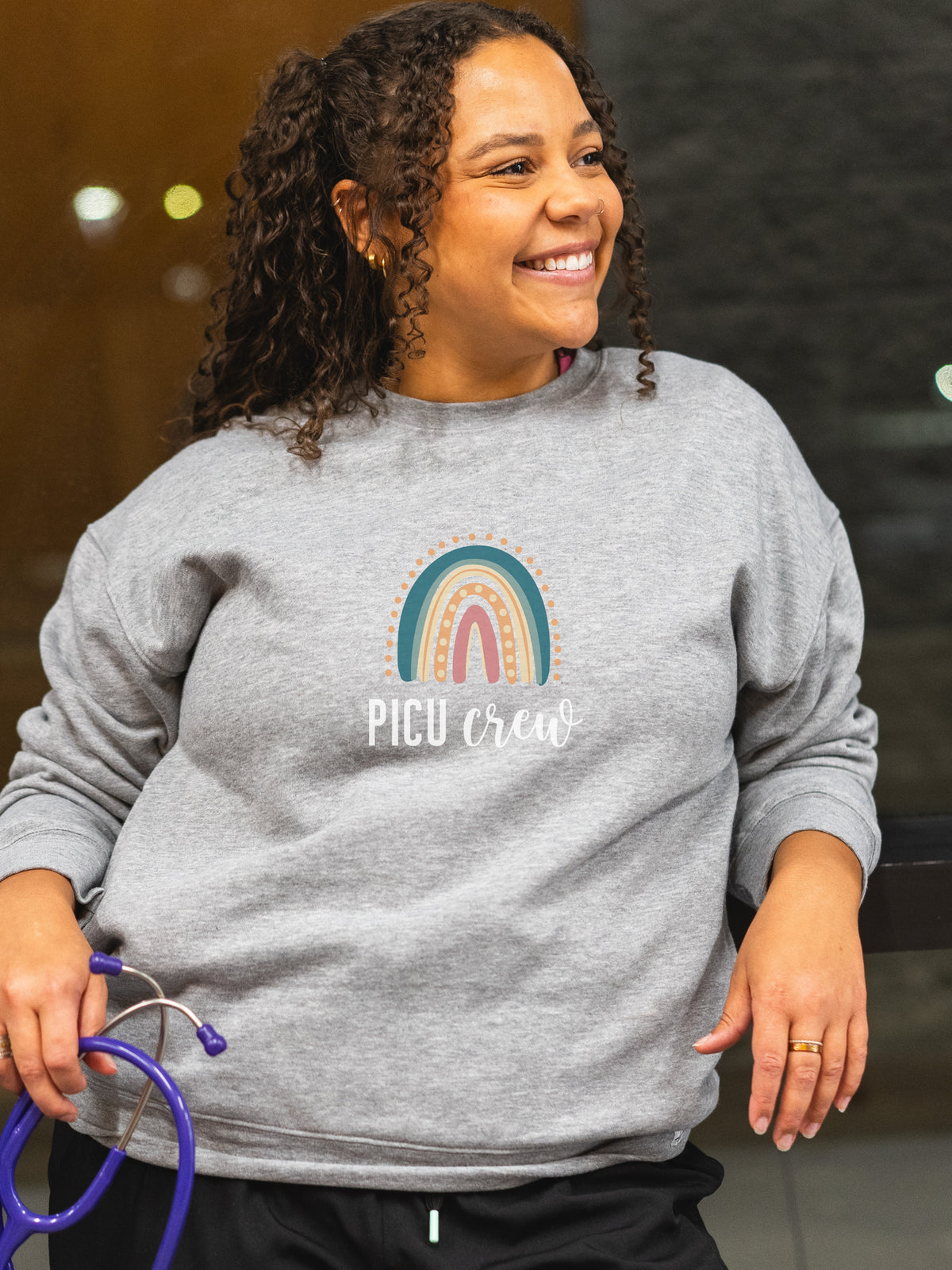 Jim Pattison Children's Hospital PICU - UltraSoft Pocketed Sweatshirt