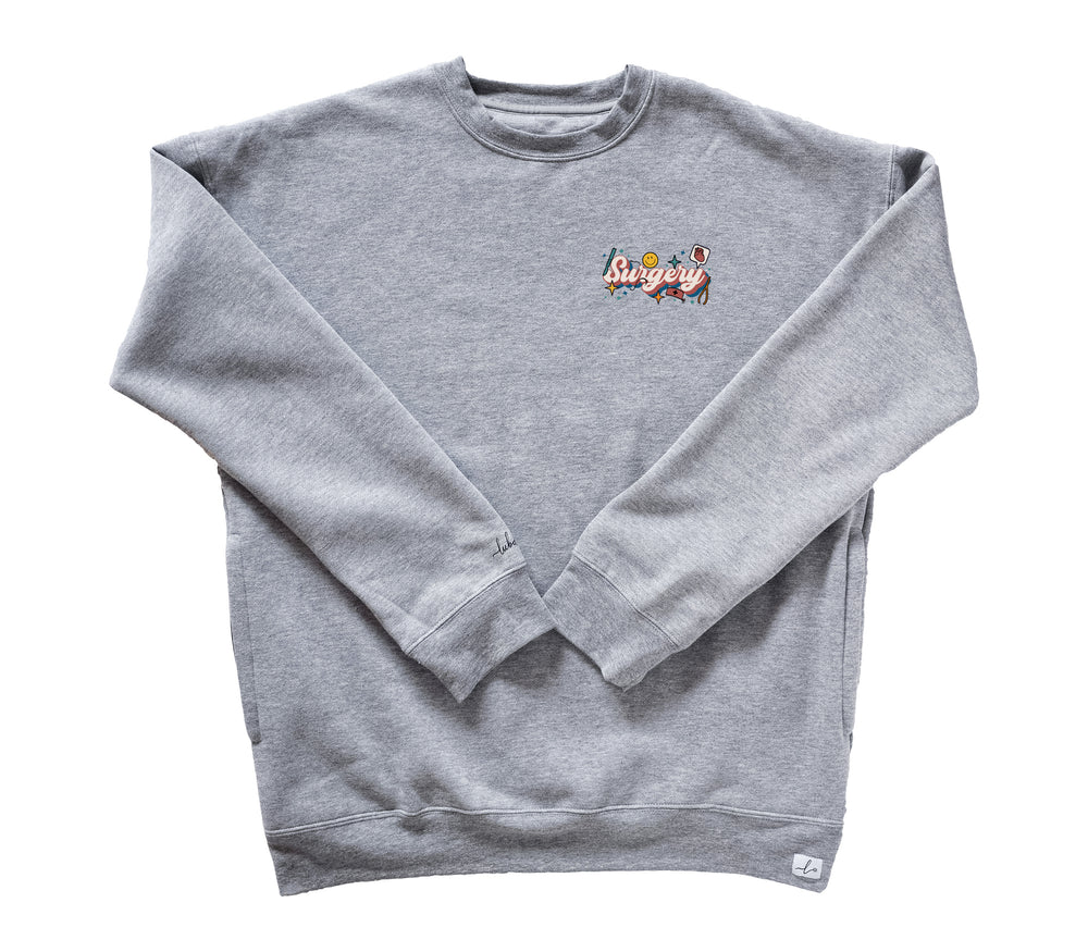 Royal Alexandra Hospital Unit 22 Ophthalmology & ENT Surgery - Round 3 - Pocketed Crew Sweatshirt