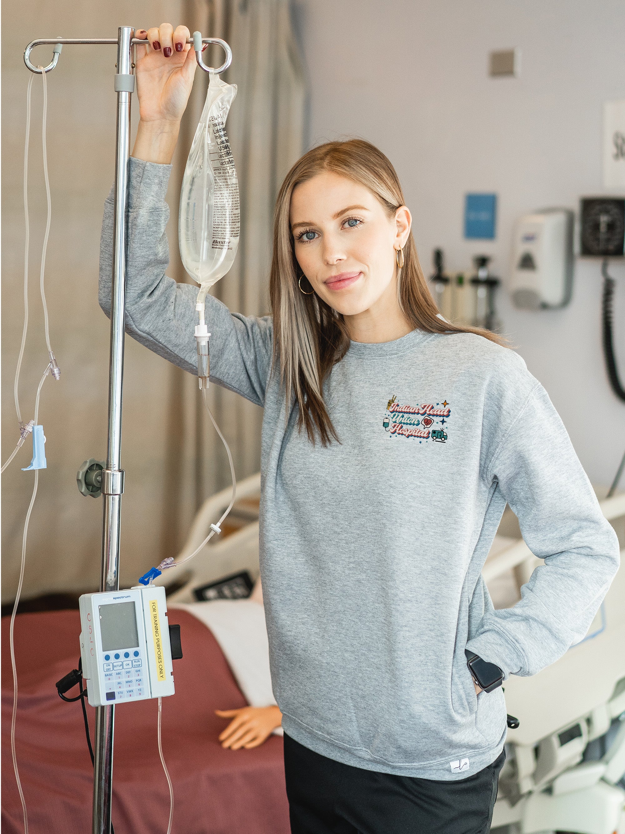 Indian Head Union Hospital - Round 4 - UltraSoft Pocketed Sweatshirt