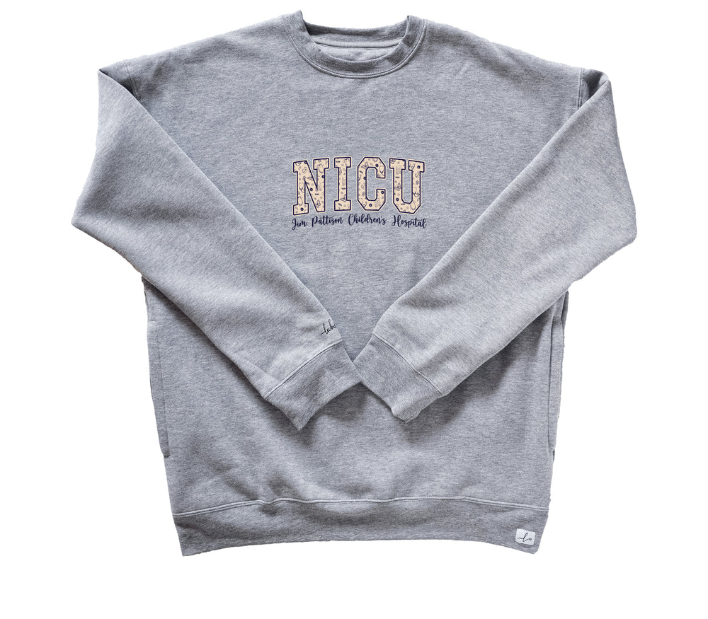 Jim Pattison Children’s Hospital NICU - Round 8 - Pocketed Crew Sweatshirt