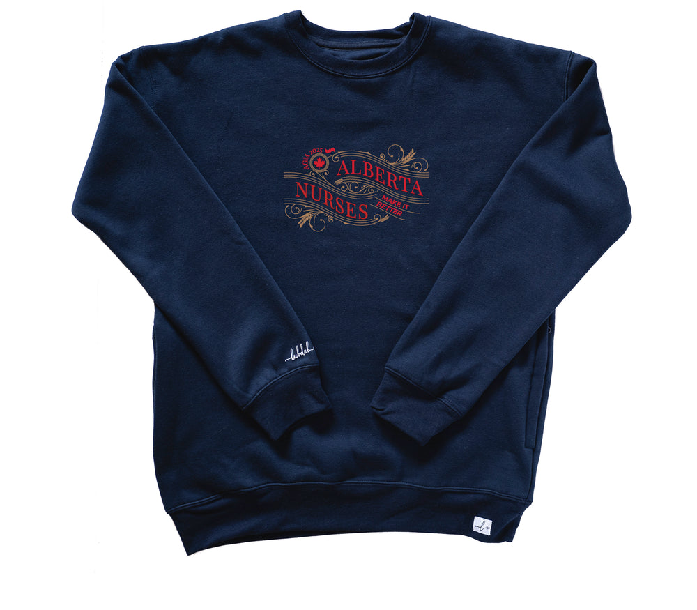 AGM 2025 Logo - Pocketed Crew Sweatshirt