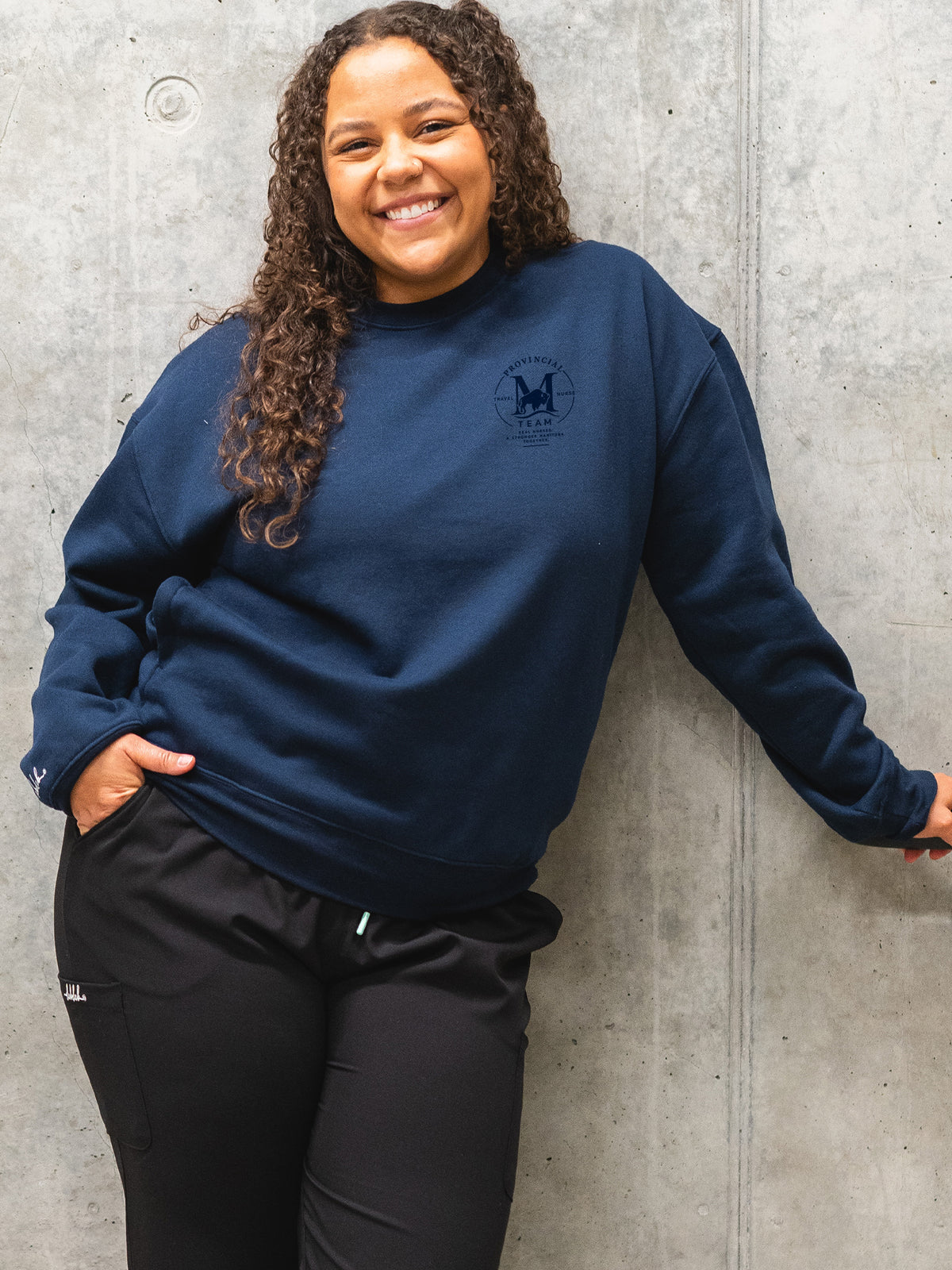 Provincial Travel Nurse Team - UltraSoft Pocketed Sweatshirt