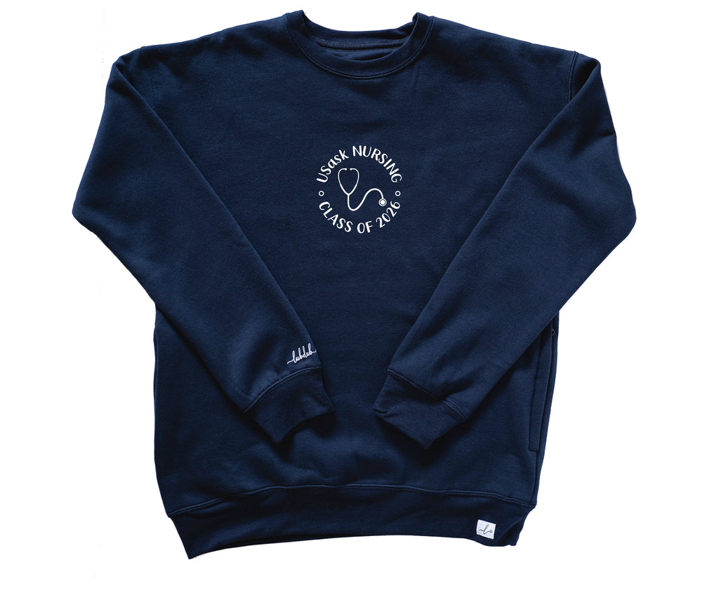 University of Saskatchewan Nursing Students (Class of 2026) - Pocketed Crew Sweatshirt