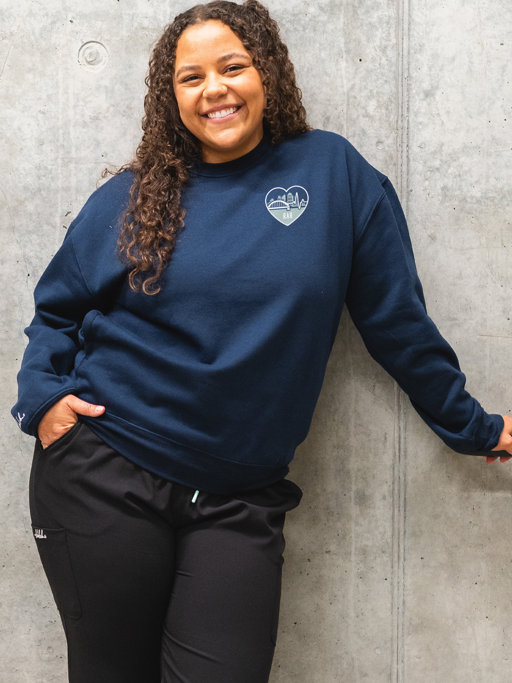 Royal Alexandra Hospital 6 East Pulmonary - UltraSoft Pocketed Sweatshirt