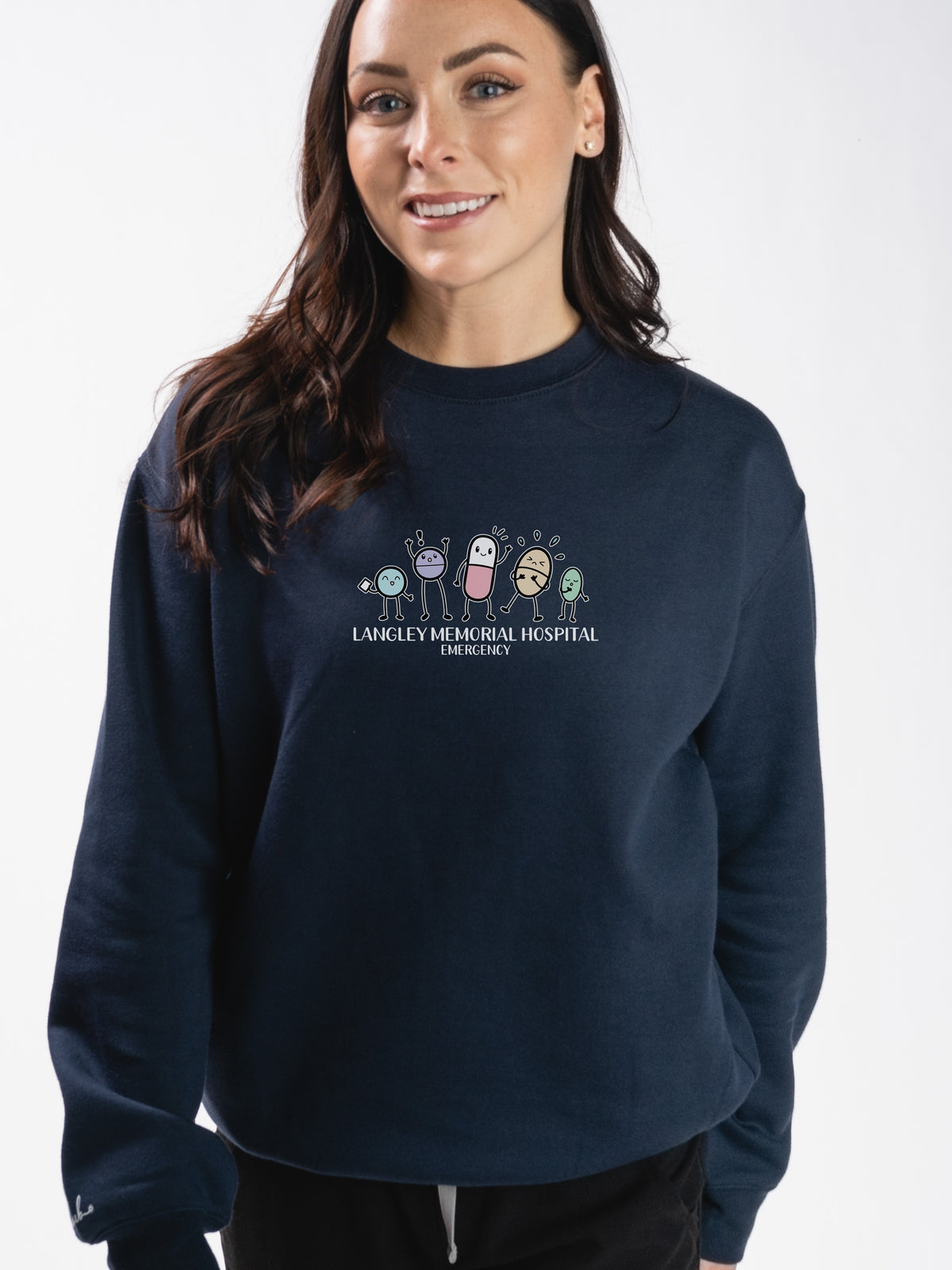 Langley Memorial Hospital (LMH) Emergency - UltraSoft Pocketed Sweatshirt