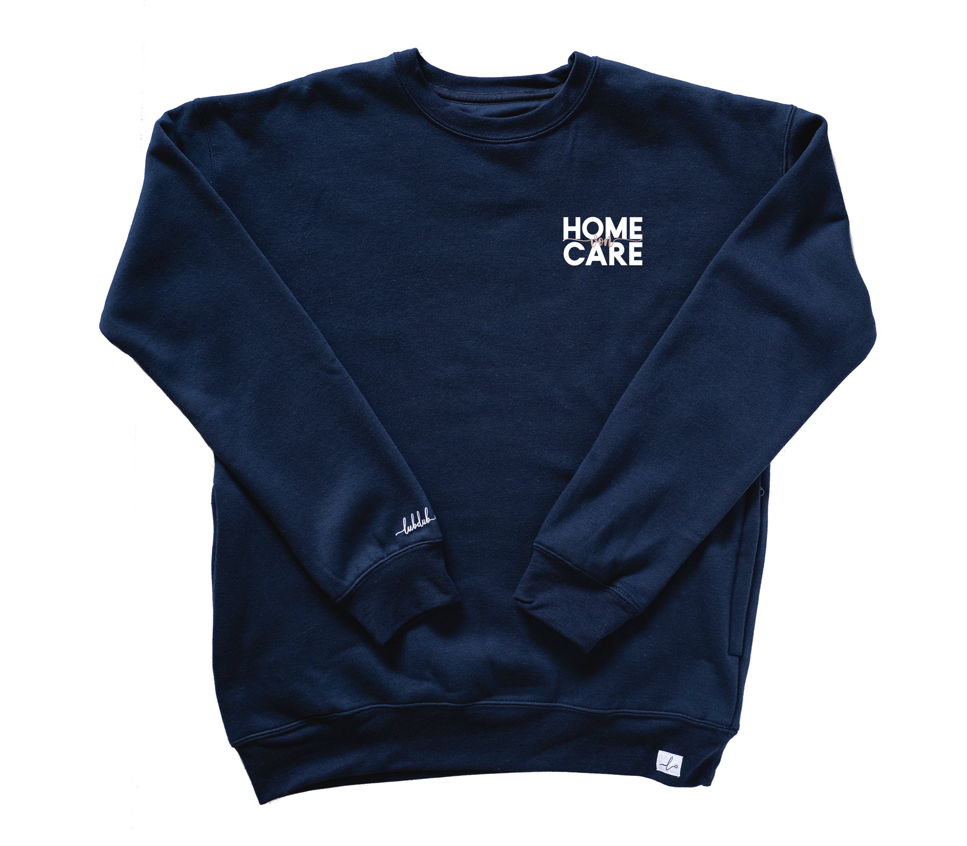 Nursing Community Hospice - ONA Local 7 - Pocketed Crew Sweatshirt - Lubdub Apparel