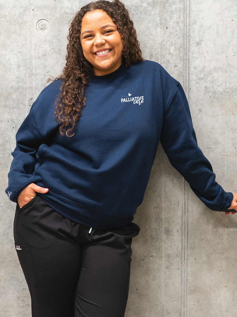 Riverview Health Centre 3E Palliative Care - Round 4 - Pocketed Crew Sweatshirt