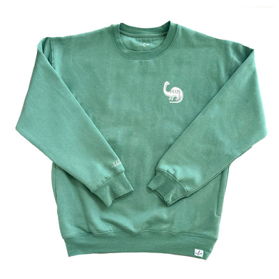 Pediatric Dinosaur - Pocketed Crew Sweatshirt