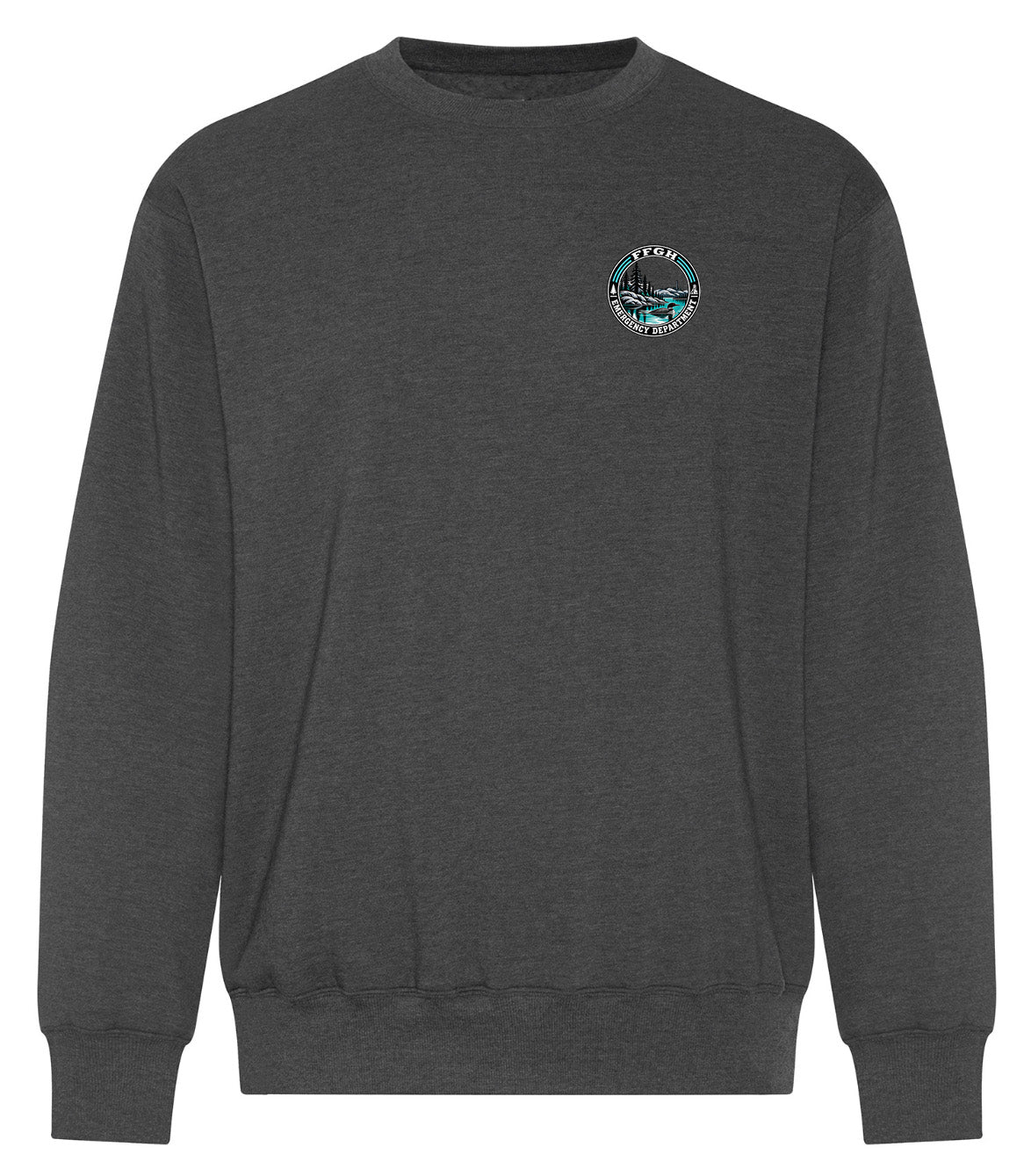 Flin Flon General Hospital Emergency Department - Featherweight Crew Sweatshirt