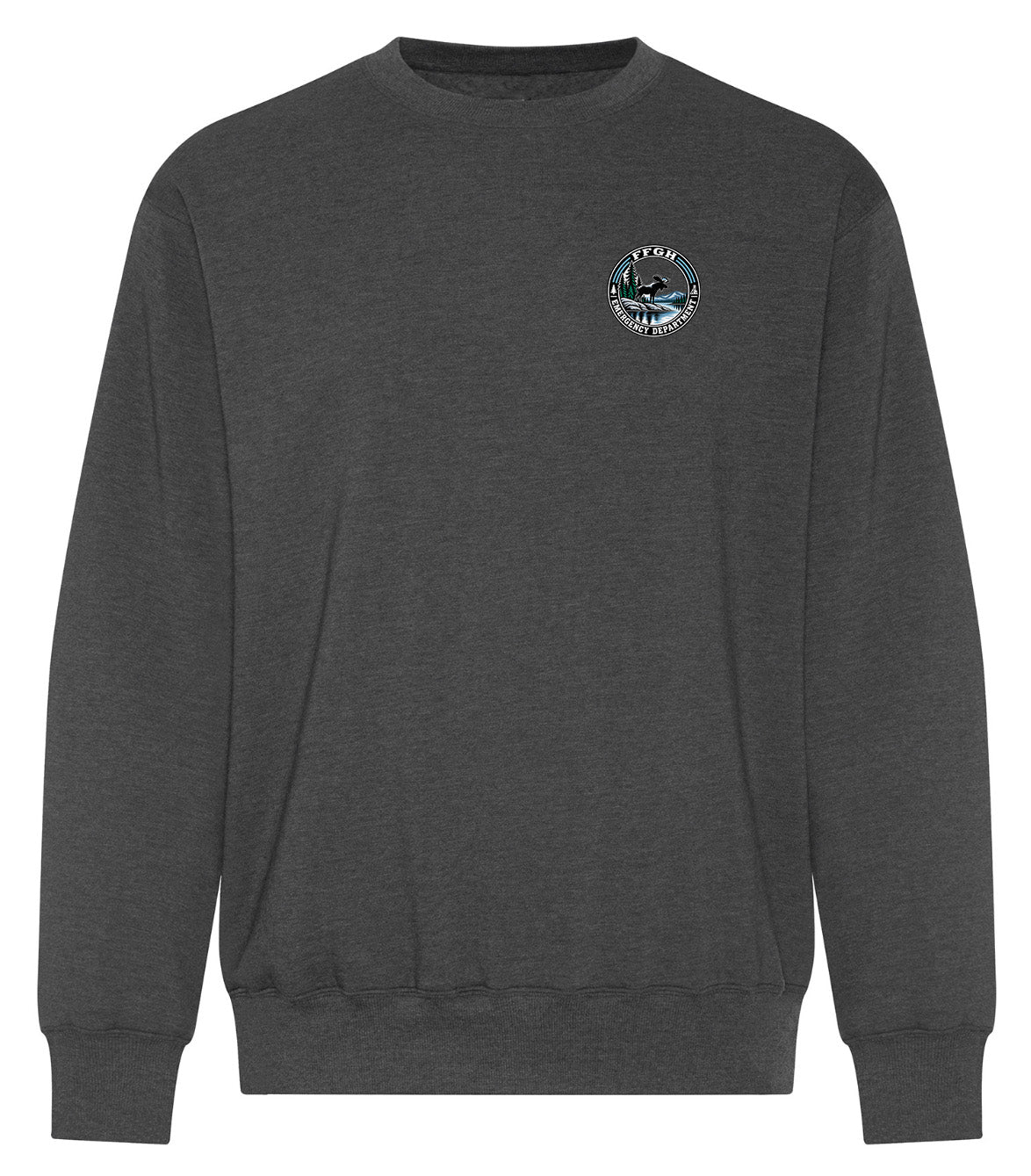 Flin Flon General Hospital Emergency Department - Featherweight Crew Sweatshirt